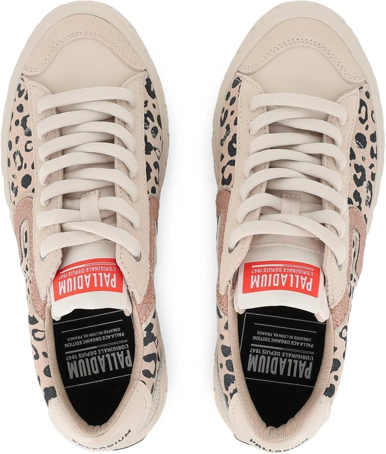 Кроссовки Palladium Unisex Ace Lo Mix Wild S, леопард — фото 2