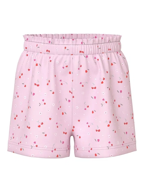 Шорты vilinse set Name It, Cradle Pink/Aopheart Cherry — фото 3