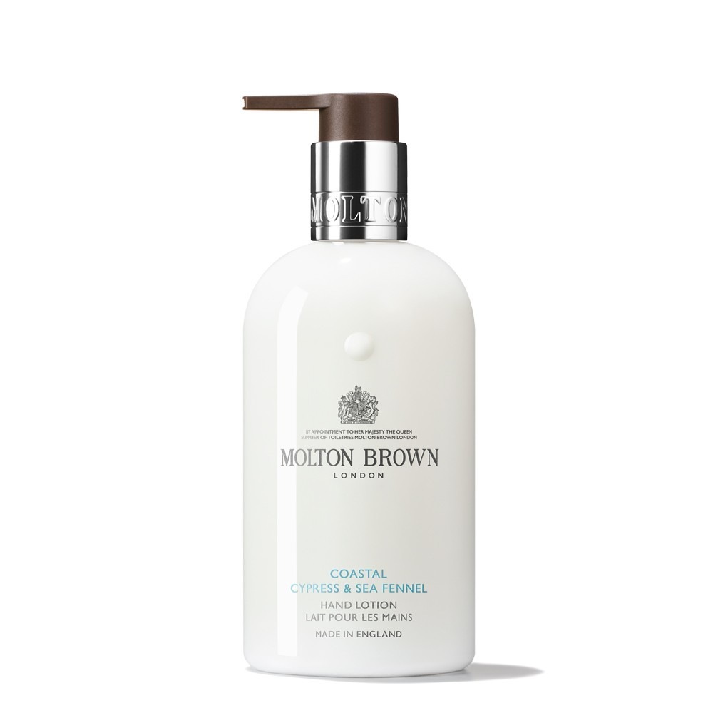 Крем для рук hand care coastal cypress & sea fennel hand lotion Molton Brown, объем 300 мл — фото 4