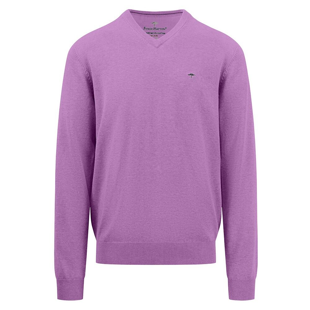 

Свитер Fynch Hatton 1413211 V Neck, фиолетовый