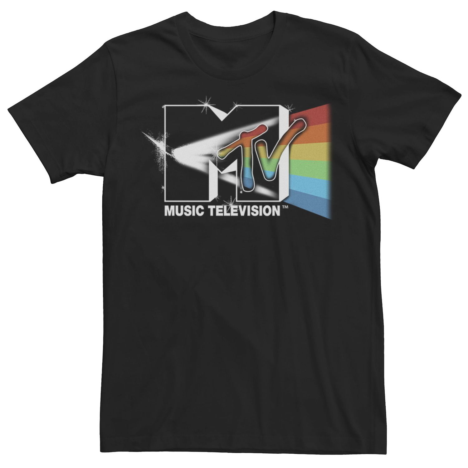 

Мужская футболка с логотипом MTV Music Television Pink Floyd Licensed Character