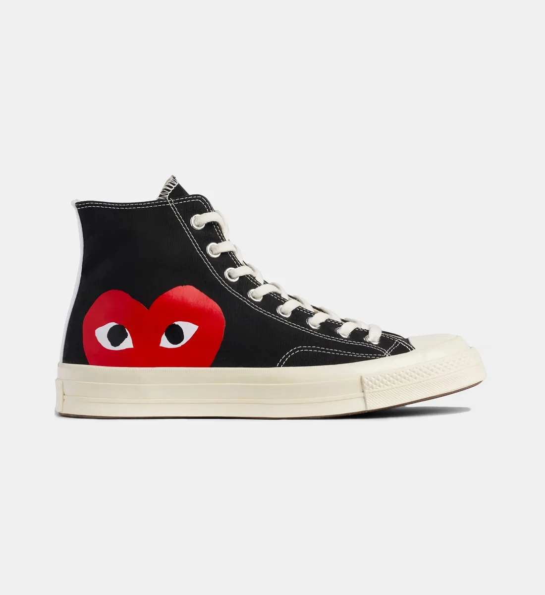 Высокие кеды Comme des Garçons PLAY X Converse из хлопка, синий