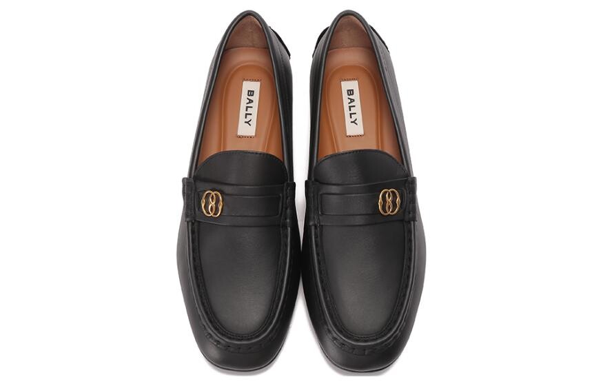Мужские туфли BALLY Men's Casual Shoes Men Low-Top Black — фото 4