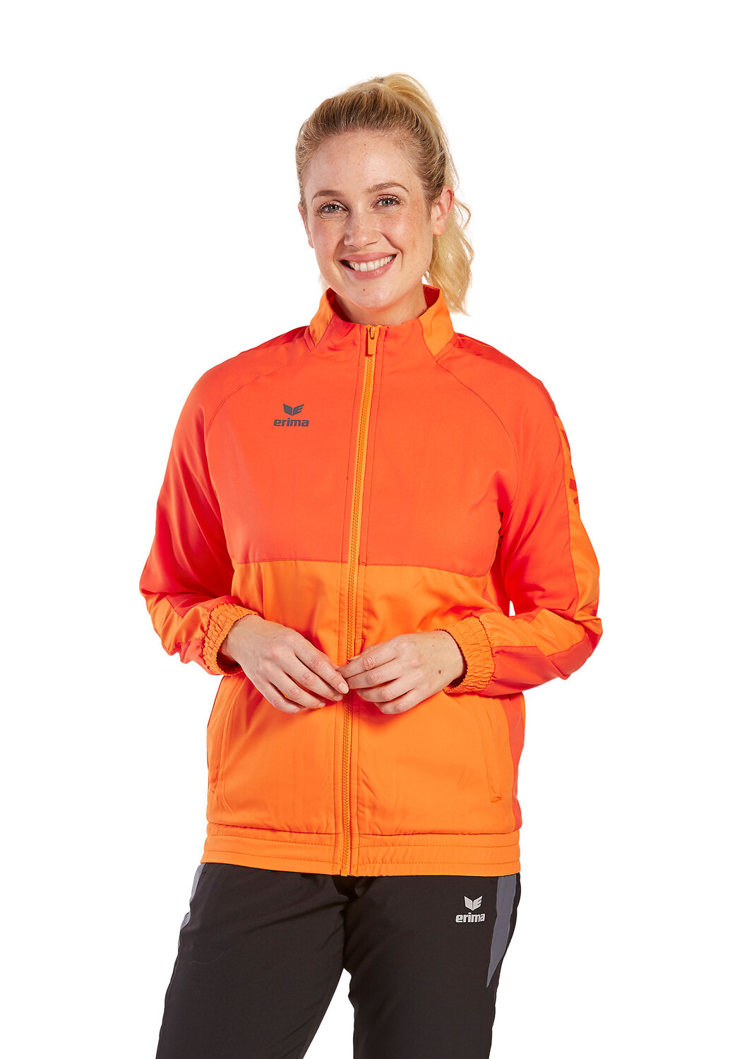 

Спортивная куртка erima Six Wings Präsentationsjacke, цвет new orange/orange