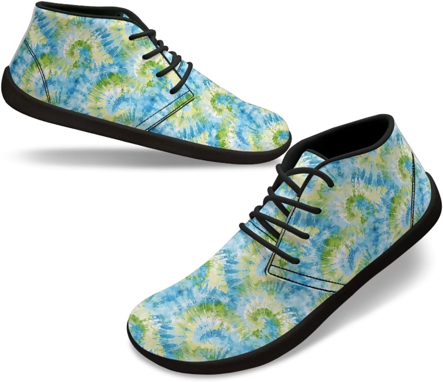 

Мужские босоногообразные туфли с широкой носочной частью, удобная, легкая обувь с подошвой нулевого перепада, повседневные, нескользящие, на липучке, для тренировок, походов, бега и кроссовки Xixirimido, синий