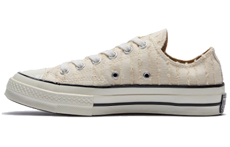 Кеды (WMNS) Converse Chuck 1970S Natural Ivory/Club Gold/Egret, кремовый — фото 3