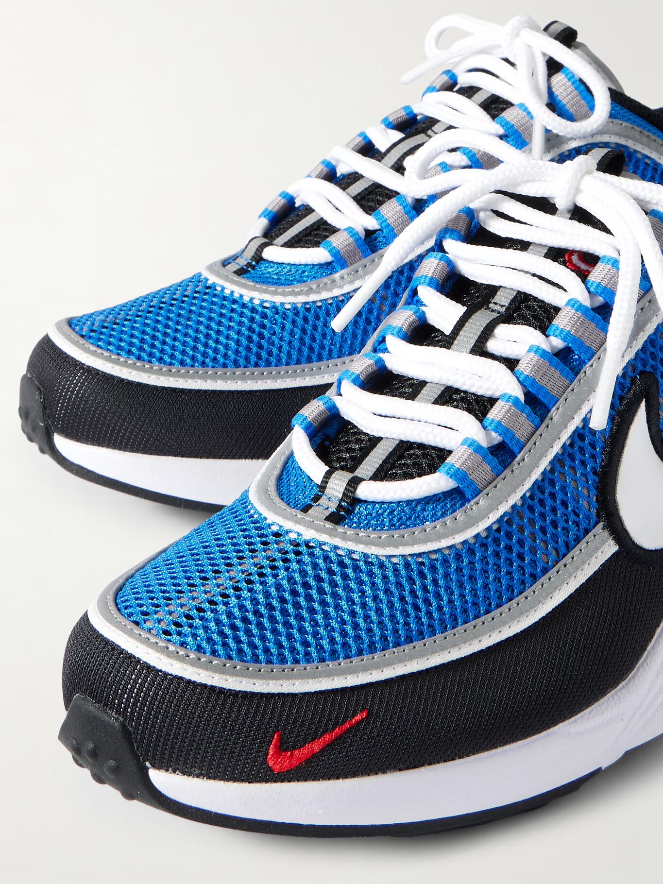 

Кроссовки Air Zoom Spiridon с резиновой отделкой и сеткой NIKE, синий
