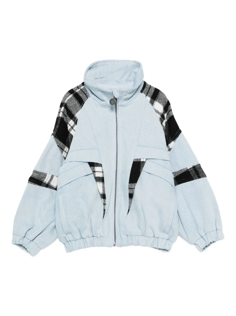 

Куртка в клетку Stella McCartney Kids, синий