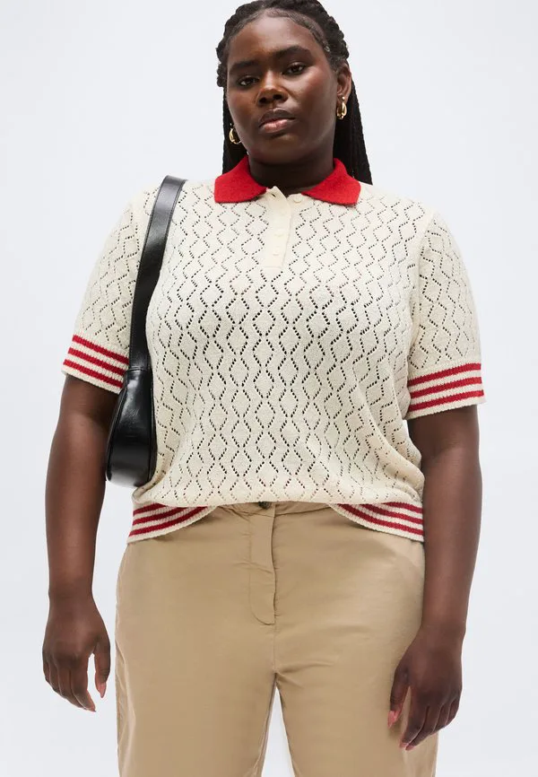 Изогнутые облегающие шорты-чиносы Tommy Hilfiger Curve, Beige — фото 4