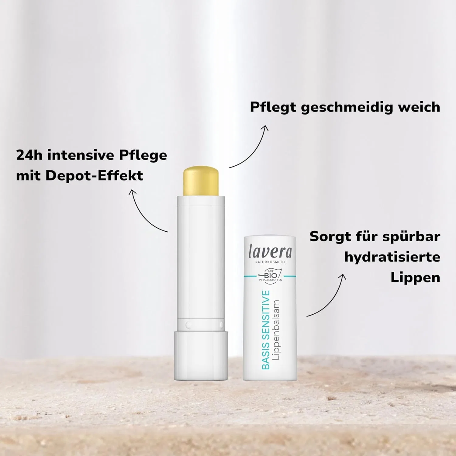 Бальзам для губ «Basis Sensitive Lip Balm» от lavera Lavera — фото 3