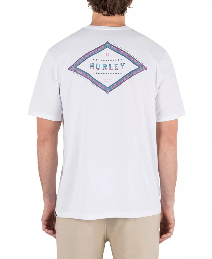 

Мужская футболка с коротким рукавом Hieroglyphics Hurley, белый