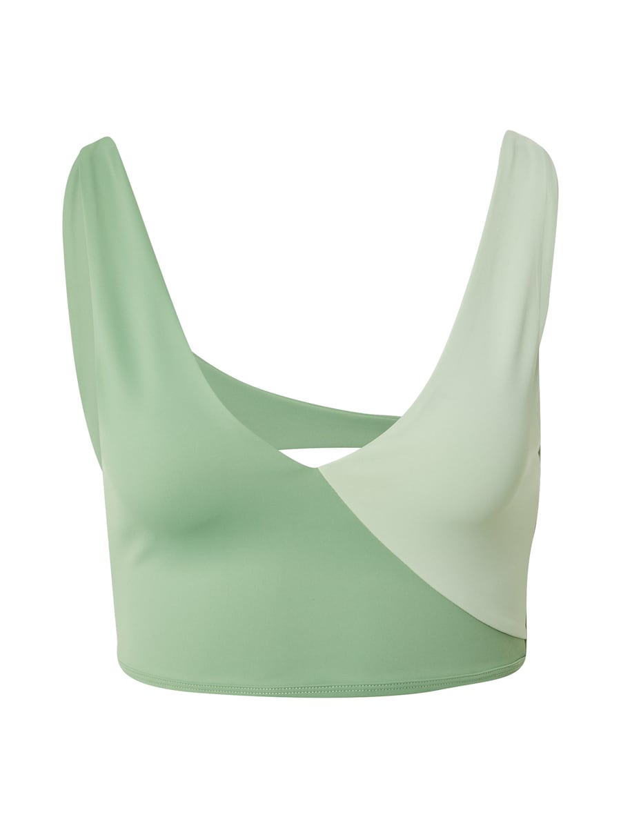 

Топ ABOUT YOU x Sofia Tsakiridou Claire, зеленый/светло-зеленый