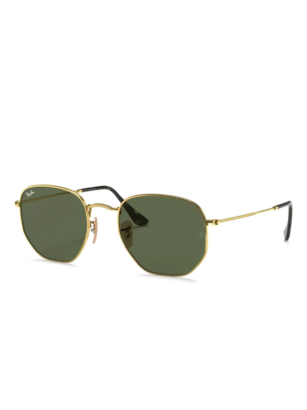 

Солнцезащитные очки в шестиугольной оправе Ray-Ban, золотой