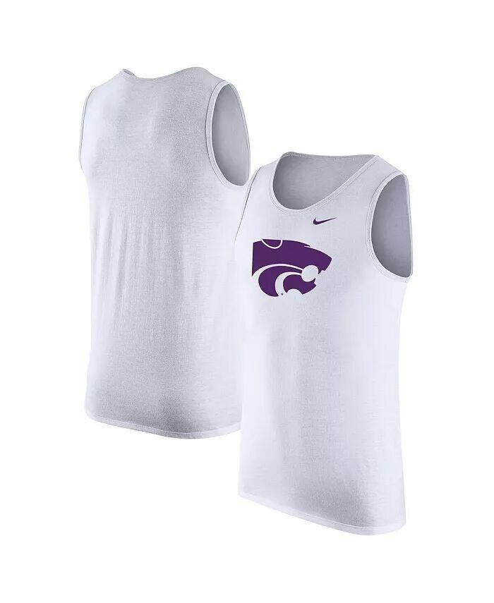 

Мужская белая майка Kansas State Wildcats Nike