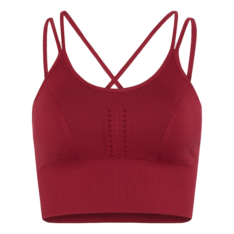 

Спортивный бюстгальтер-бралетт Born Living Yoga India, бордовый