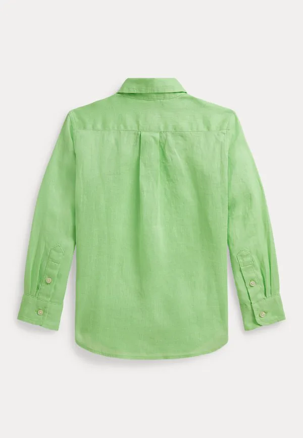 Льняная рубашка 26 лет Polo Ralph Lauren, Collection Lime — фото 2