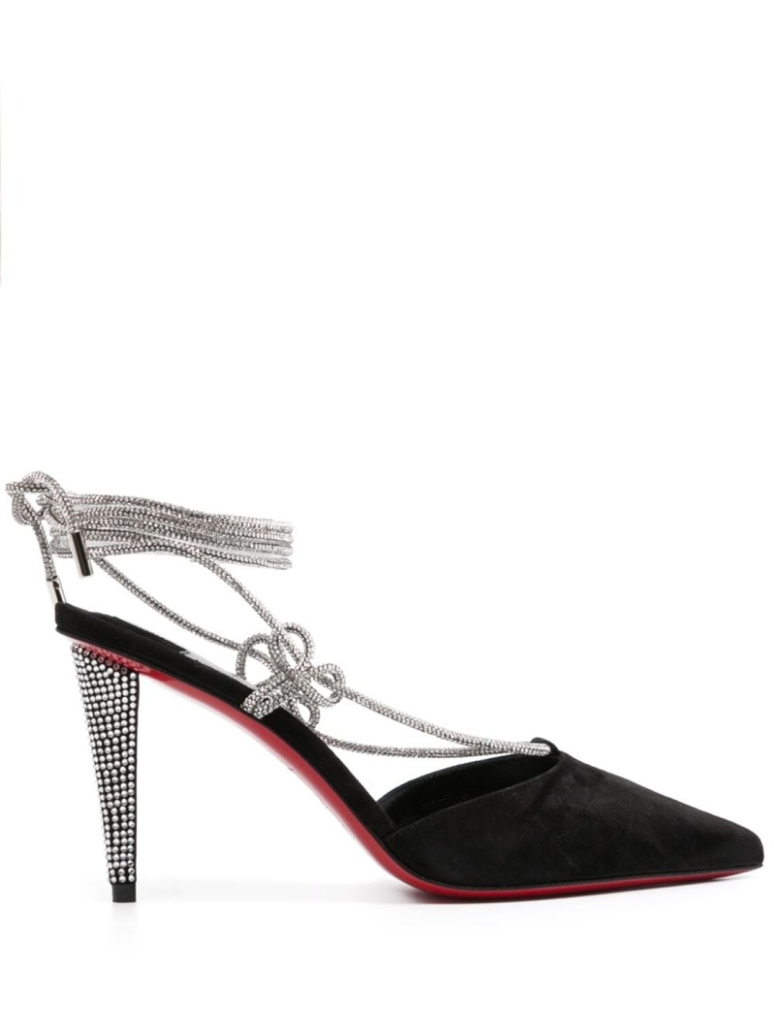 

Туфли Astrid 85 с ремешками Christian Louboutin, черный