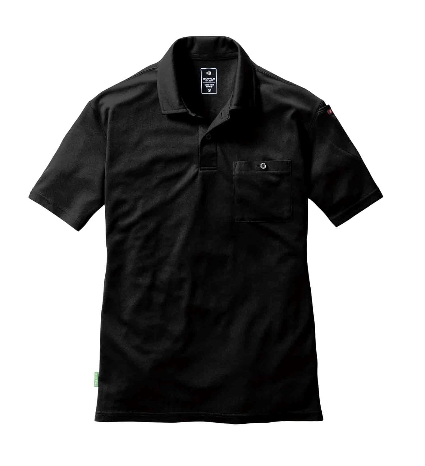 

Поло BURTLE с коротким рукавом (унисекс) на все сезоны, черное, размер 167 35 S, Черный, Поло BURTLE с коротким рукавом (унисекс) на все сезоны, черное, размер 167 35 S