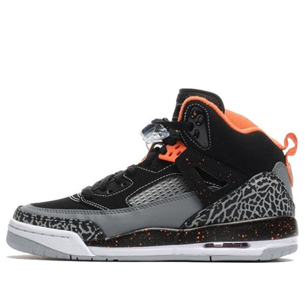 

Кроссовки spiz'ike 'black electric orange' Air Jordan, черный