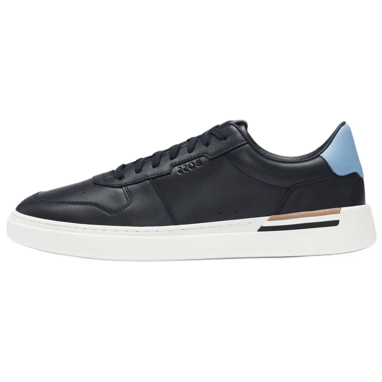 

Кроссовки HUGO BOSS Skateboarding Shoes Men Low-top Black, черный