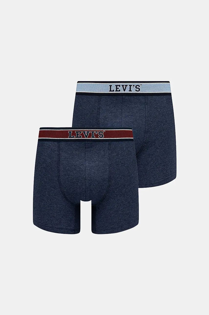 

Комплект боксеров Levi's, 2 шт, темно-синий