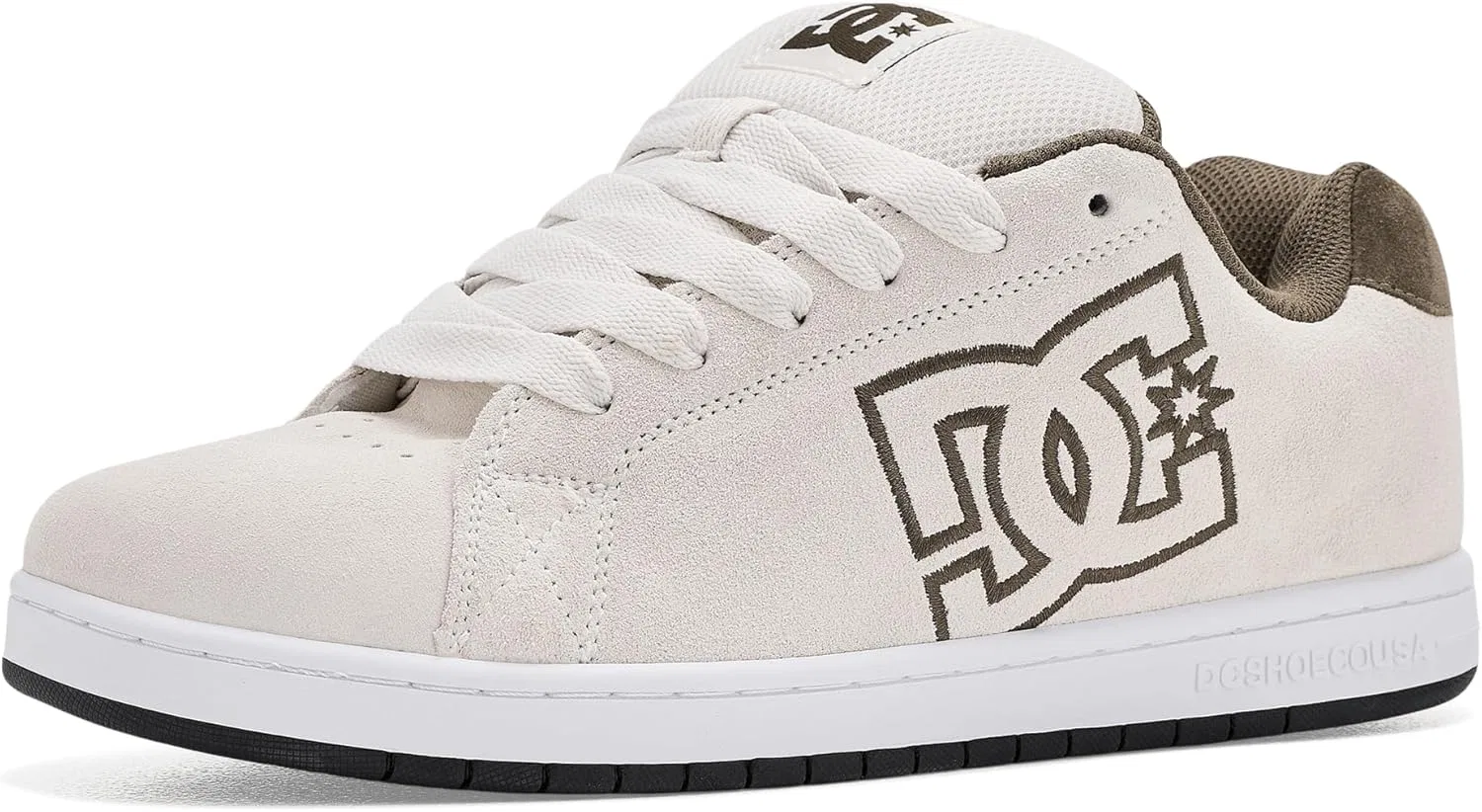 Кроссовки для скейтбординга DC Shoes Gaveler, Off-White/Green, 42 EU