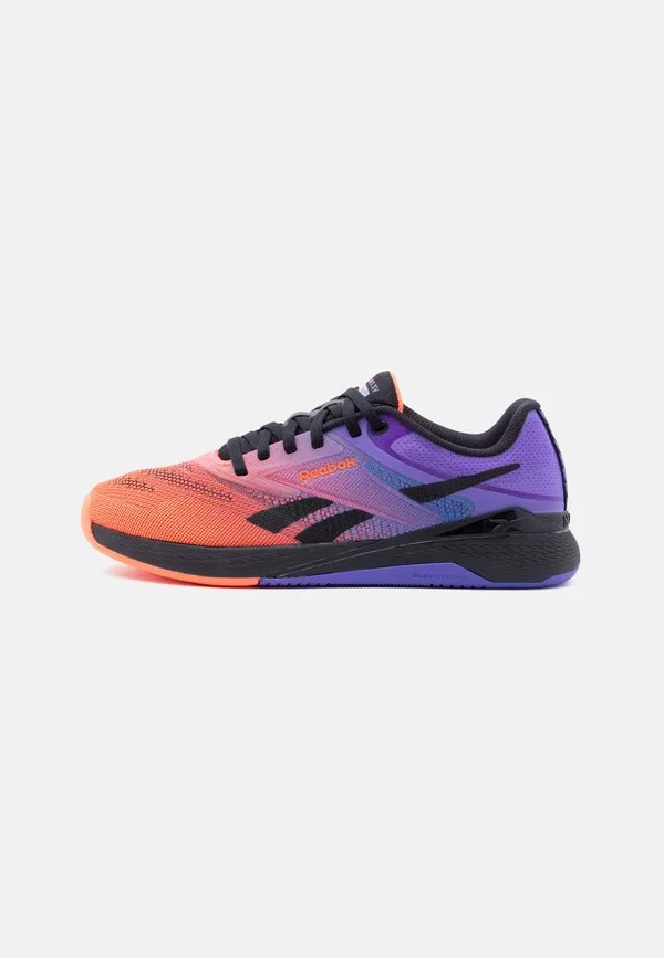 Универсальные тренировочные кроссовки nano x5 Reebok, Footwear White/Flash Orange/Royal Purple