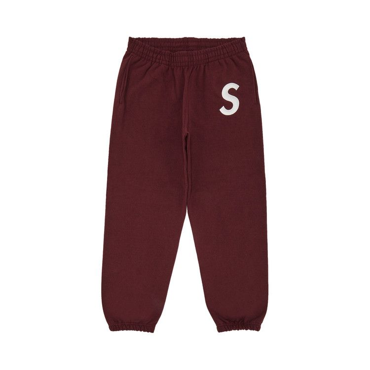 

Спортивные брюки Supreme S Logo Sweatpant, Maroon