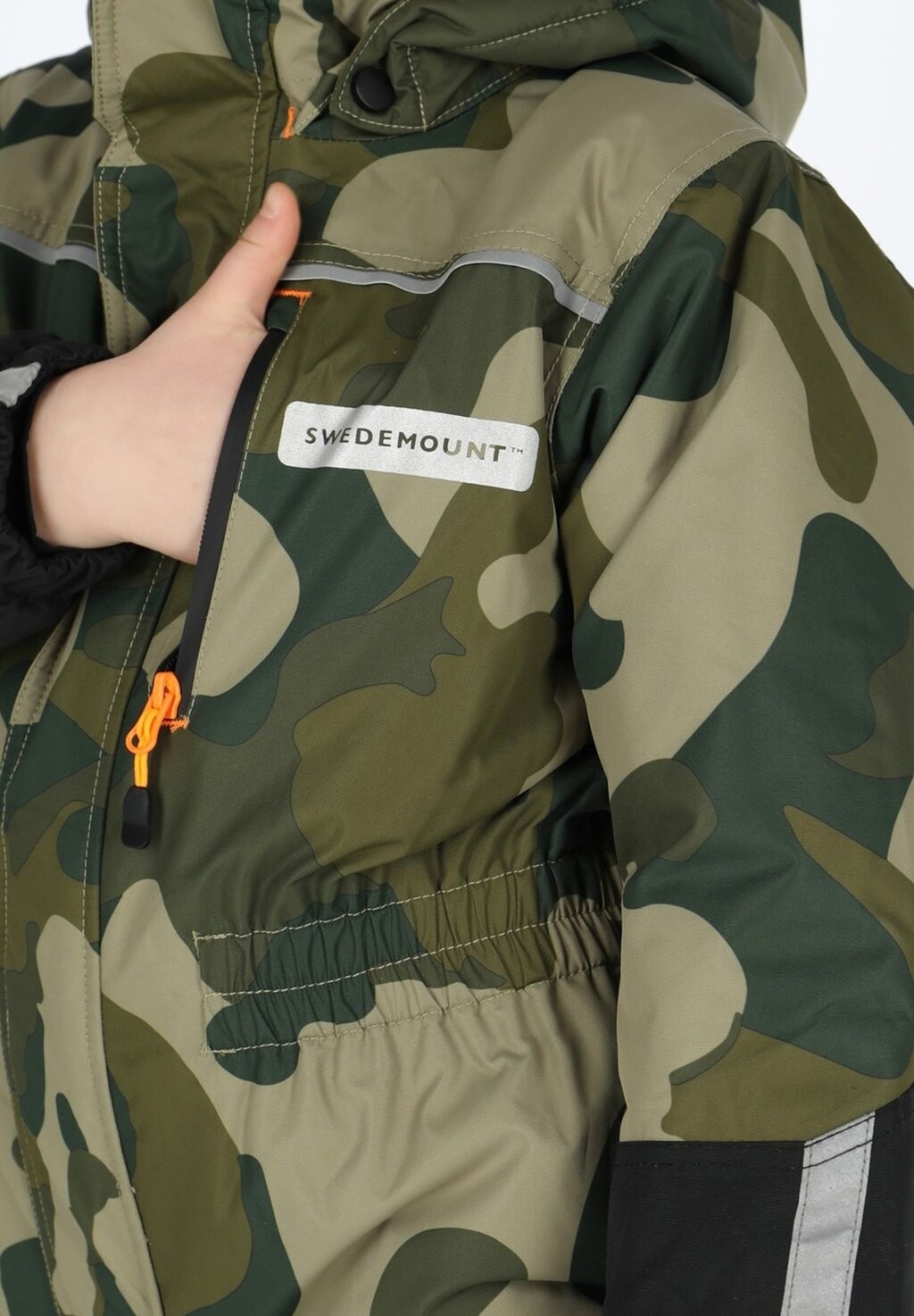 Комбинезон зимний NARVIK OVERALL 2 0 JR Swedemount, оливковый — фото 4