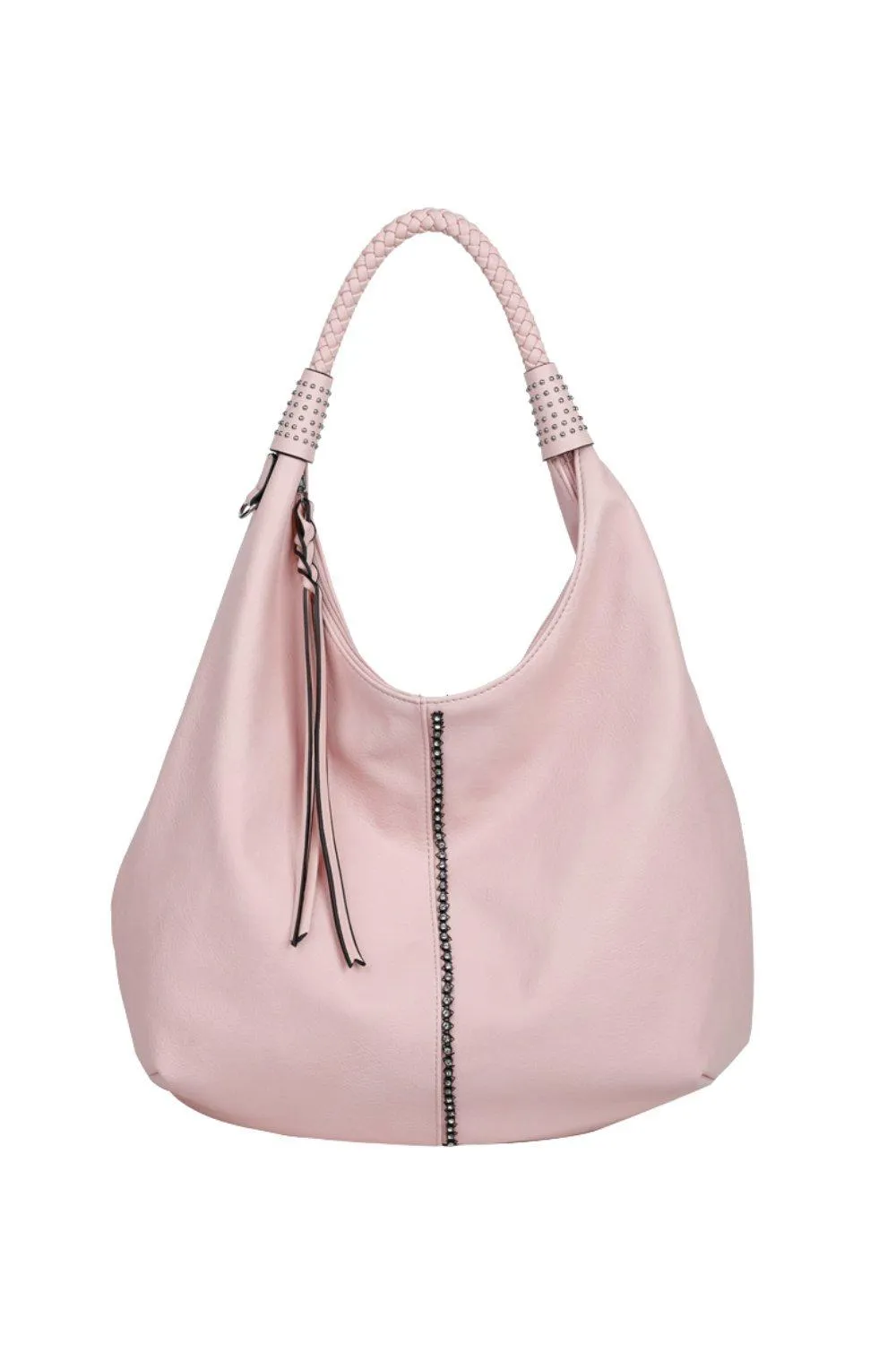 

Сумка-хобо из искусственной кожи Periya Fontanella Fashion, розовый