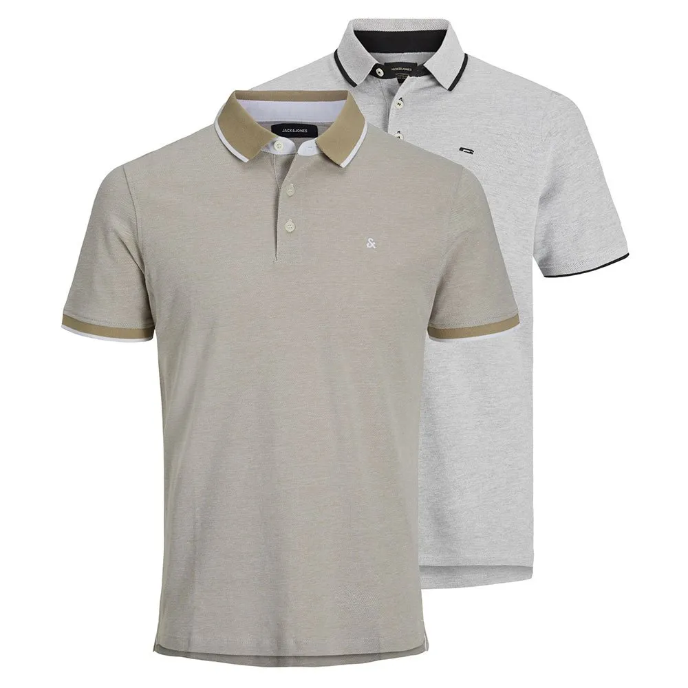 

Поло Jack & Jones Paulos, серый