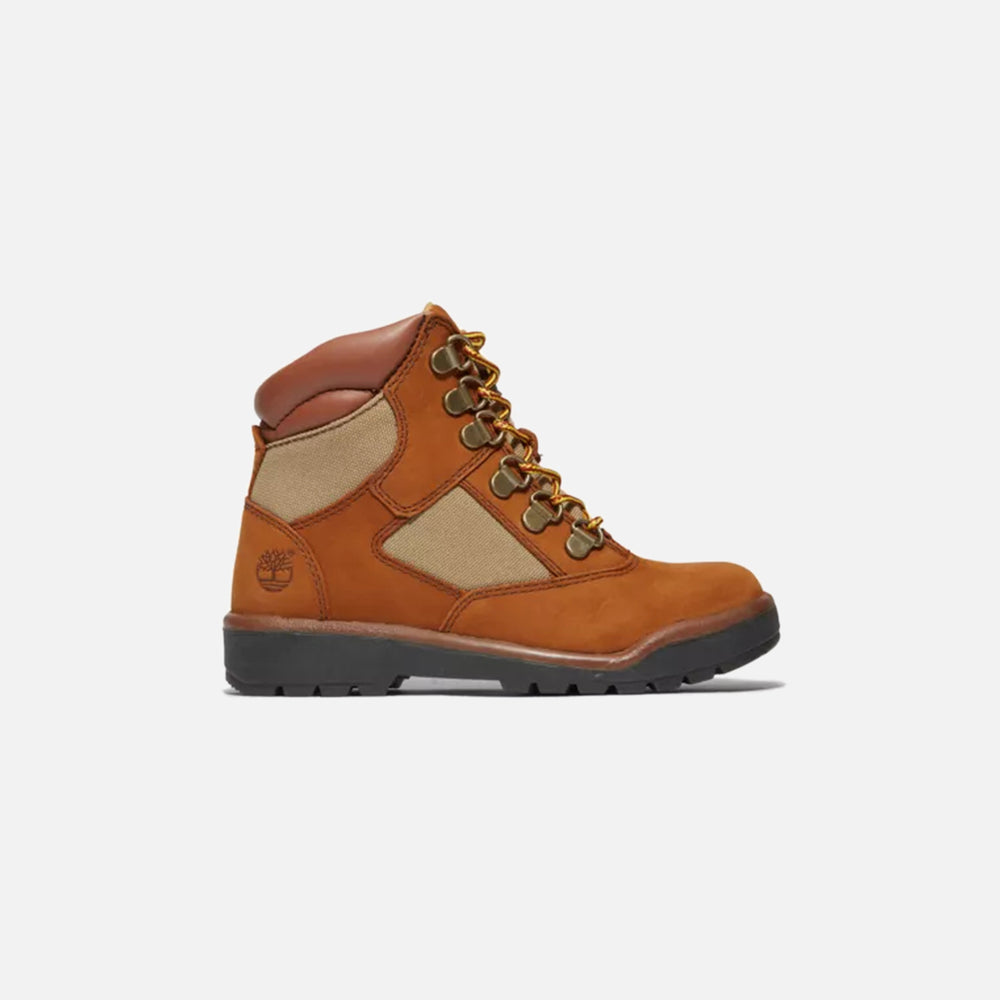 

Ботинки Timberland Pre-School Field Boot 6" Sesame Youth Boot, желто-коричневый