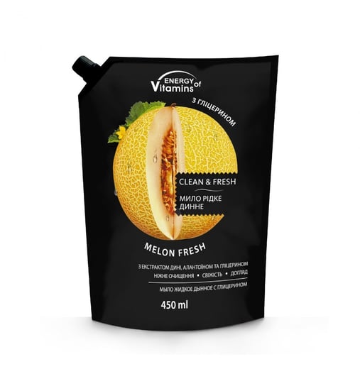 

Витамины, Жидкое мыло Melon Fresh, 450 мл Energy Of, ENERGY OF VITAMINS