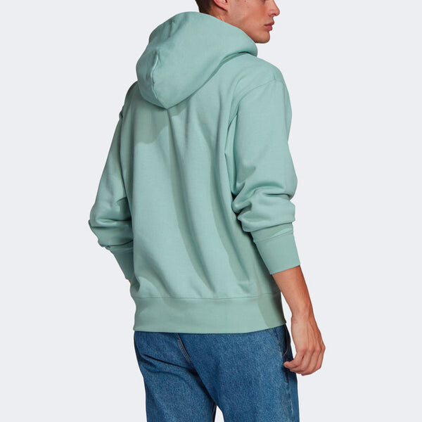 Толстовка adidas originals Solid Color Sports Green, зеленый — фото 4