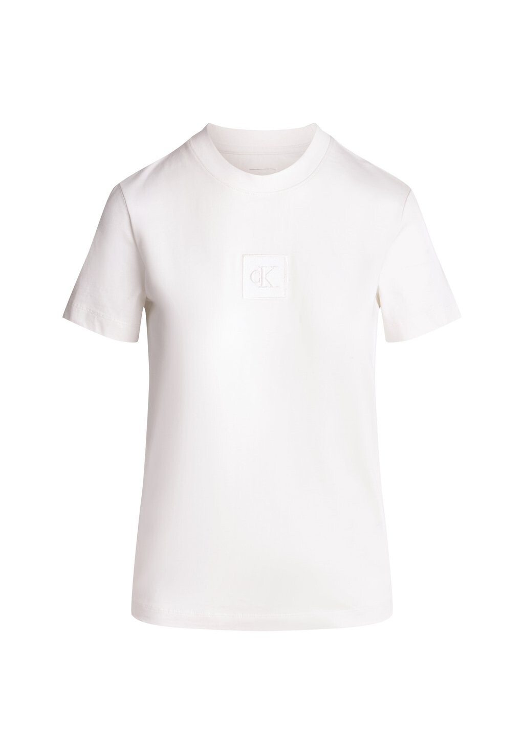 

Базовая футболка BOX REGULAR TEE Calvin Klein Jeans, кремовый