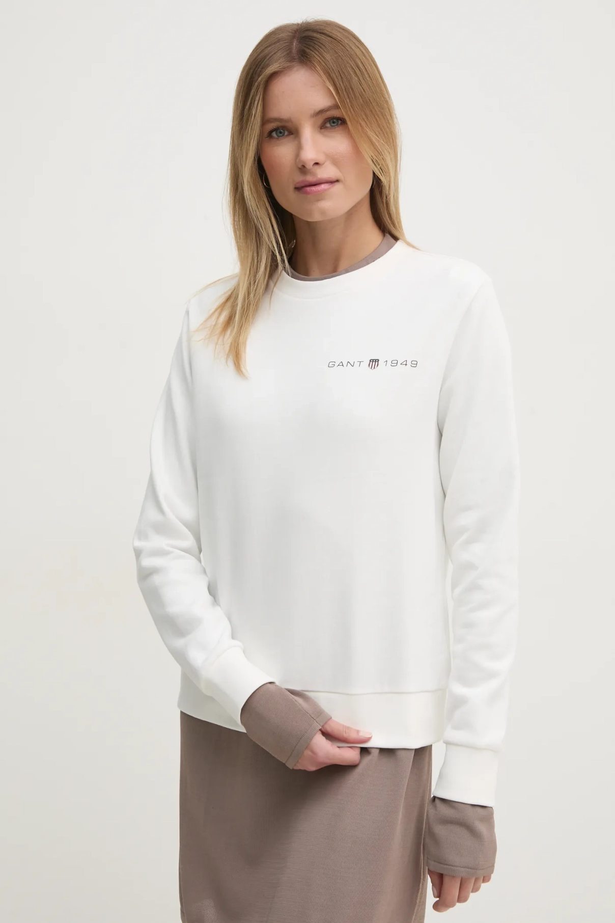 

Толстовка Gant, белый