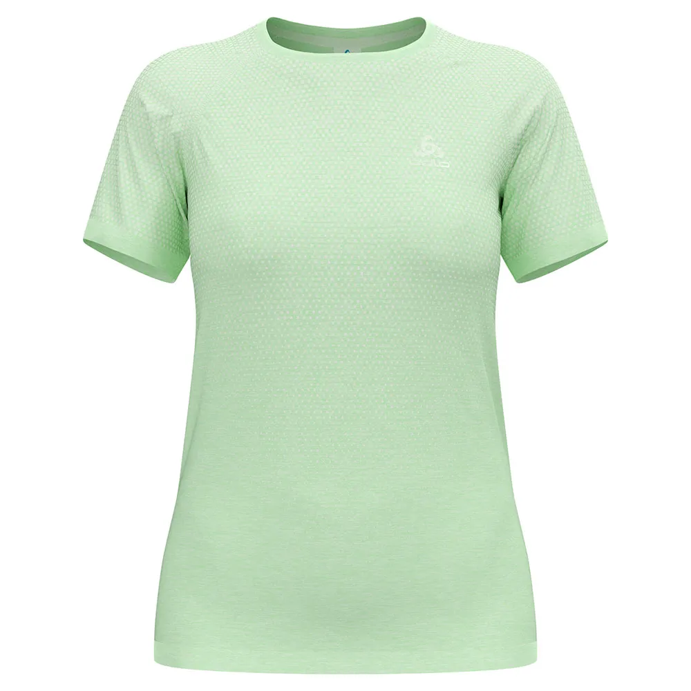 

Футболка с коротким рукавом спортивная Odlo Crew Essential Seamless, зеленый