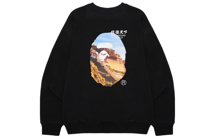 

Толстовка Bape Ape World Series для мужчин A Bathing Ape, серый