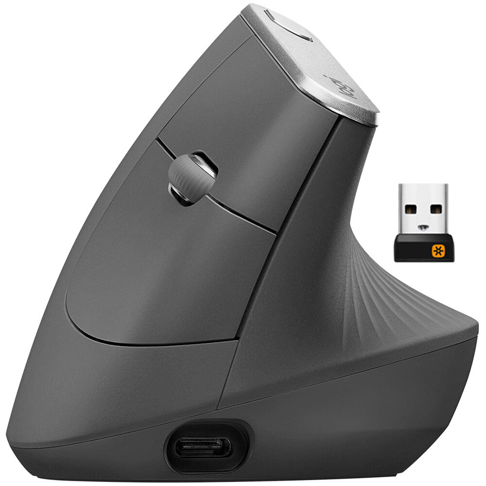 

Вертикальная усовершенствованная эргономичная мышь Logitech MX