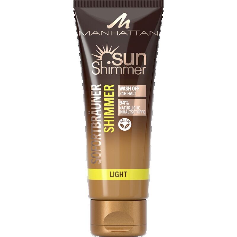 

Sunshimmer Мгновенный загар 03 с мерцающим светом Manhattan, 125 ml
