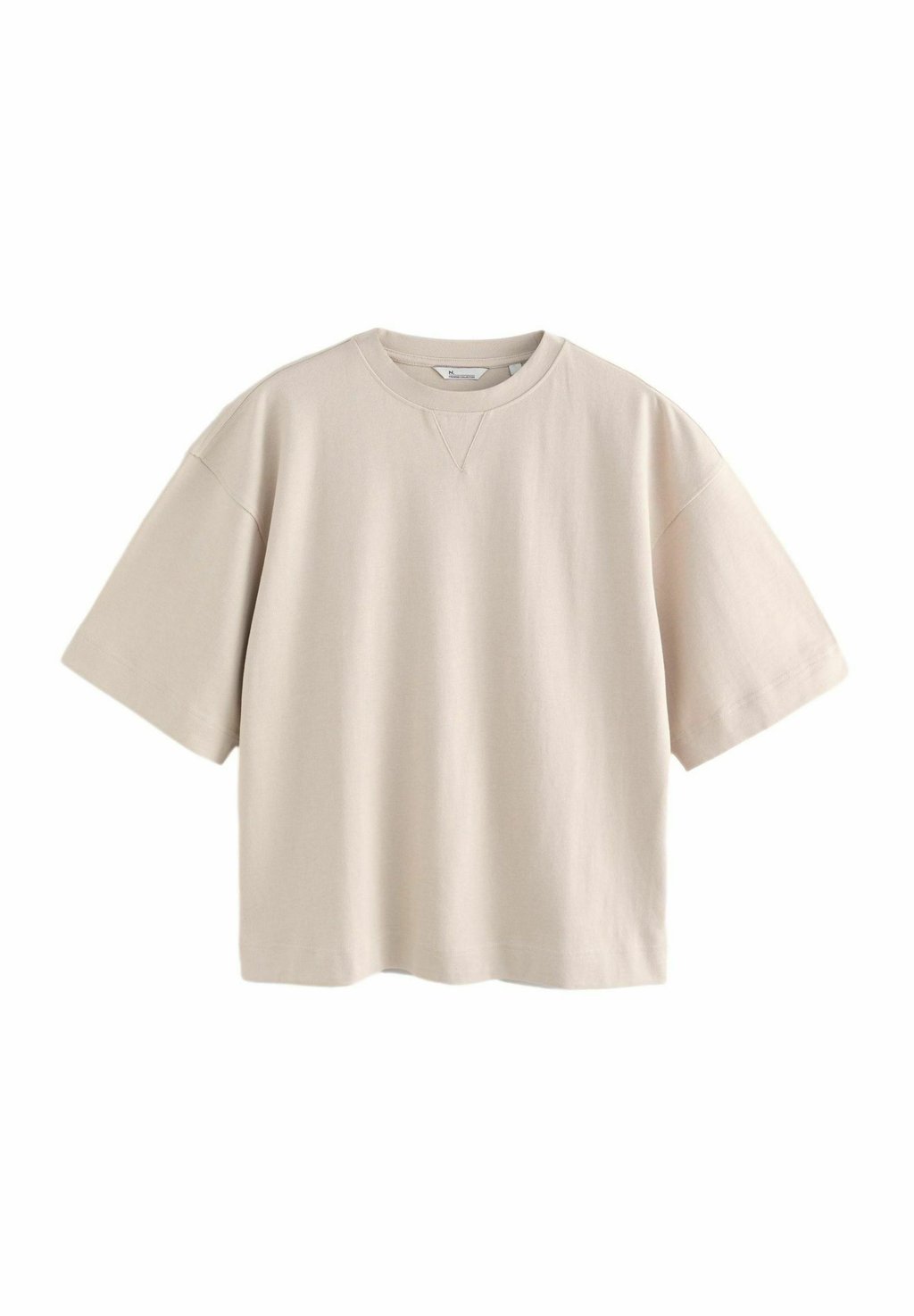 

Базовая футболка SHORT SLEEVE SOFT TOUCH PEACHED FEEL HEAVYWEIGHT Next, серый