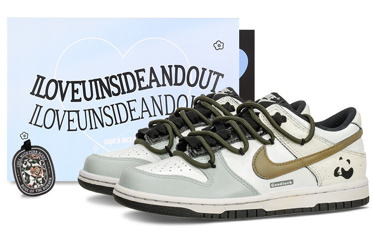 

Кроссовки Nike Dunk Skateboard Shoes Men Low-Top White