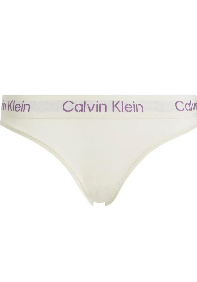 

Трусики бикини Calvin Klein Underwear "BIKINI", с эластичным поясом, цвет Bone_White/Sunset_Purple_Logo