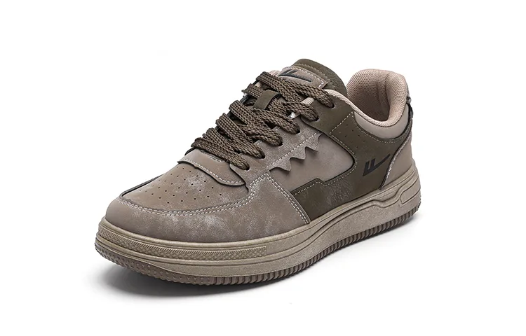 WARRIOR Кроссовки для скейтбординга мужские low top серый army green — фото 4