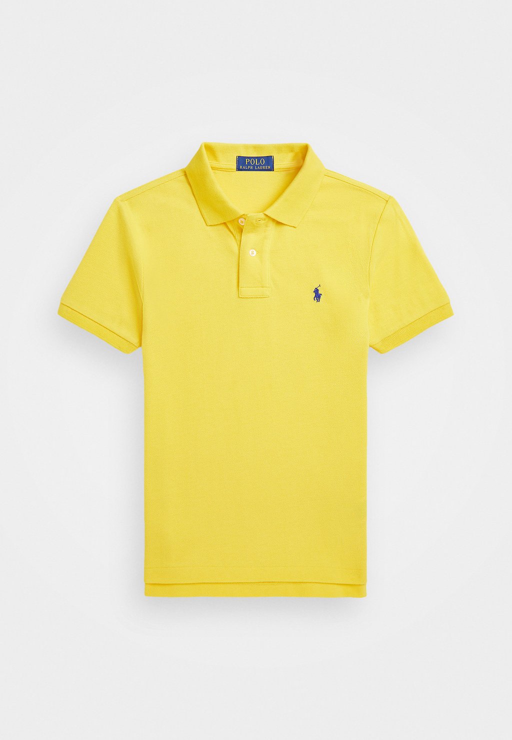 

Поло SLIM FIT COTTON MESH POLO SHIRT Polo Ralph Lauren, желтый