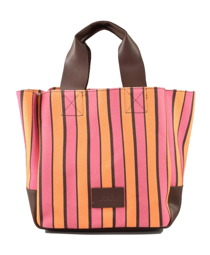 

Холщовая сумка с открытой застежкой Msgm, мультиколор