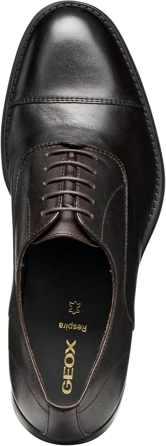 Туфли Geox Mens U Barberigo, коричневый — фото 4