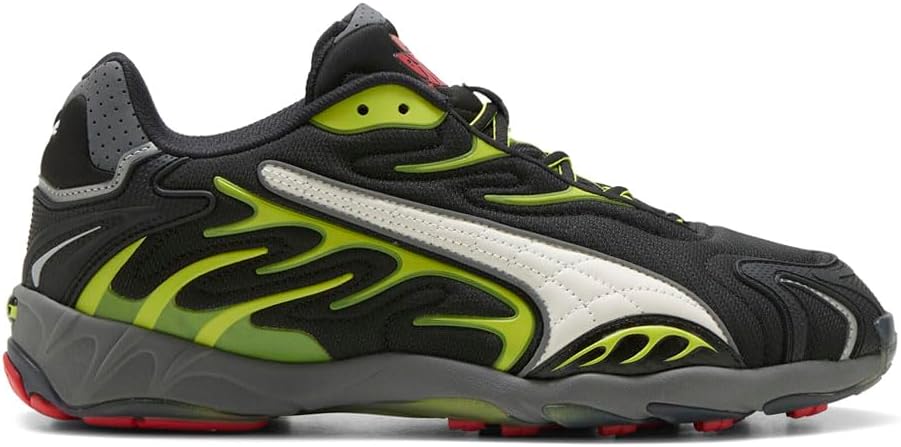 

Мужские кроссовки PUMA Inhale Mesh с шнуровкой для повседневной носки - черные