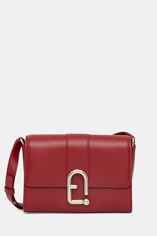 

Кожаная сумка Furla, красный