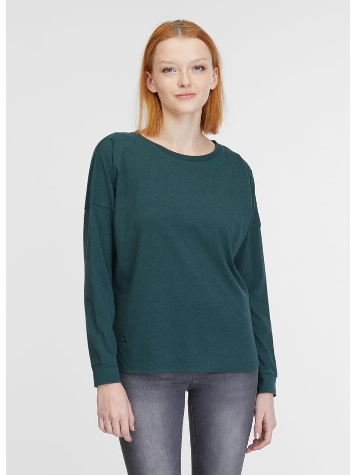 

Лонгслив ragwear Langarmshirt, цвет 5016 pine green